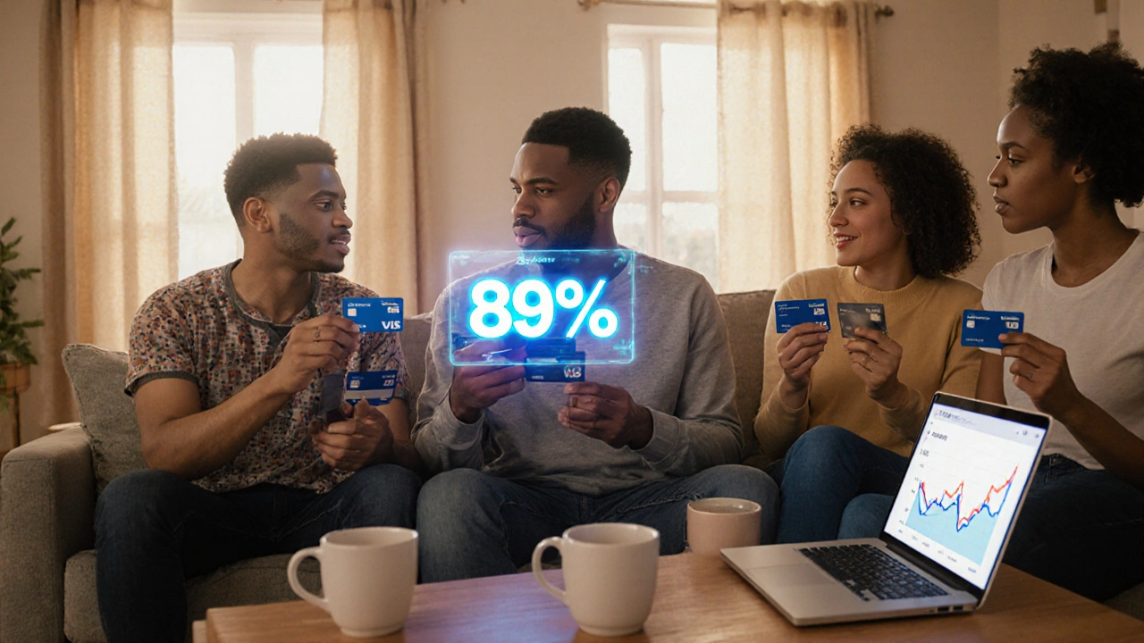 Сколько американцев имеют кредитную карту: последние данные 2025 года