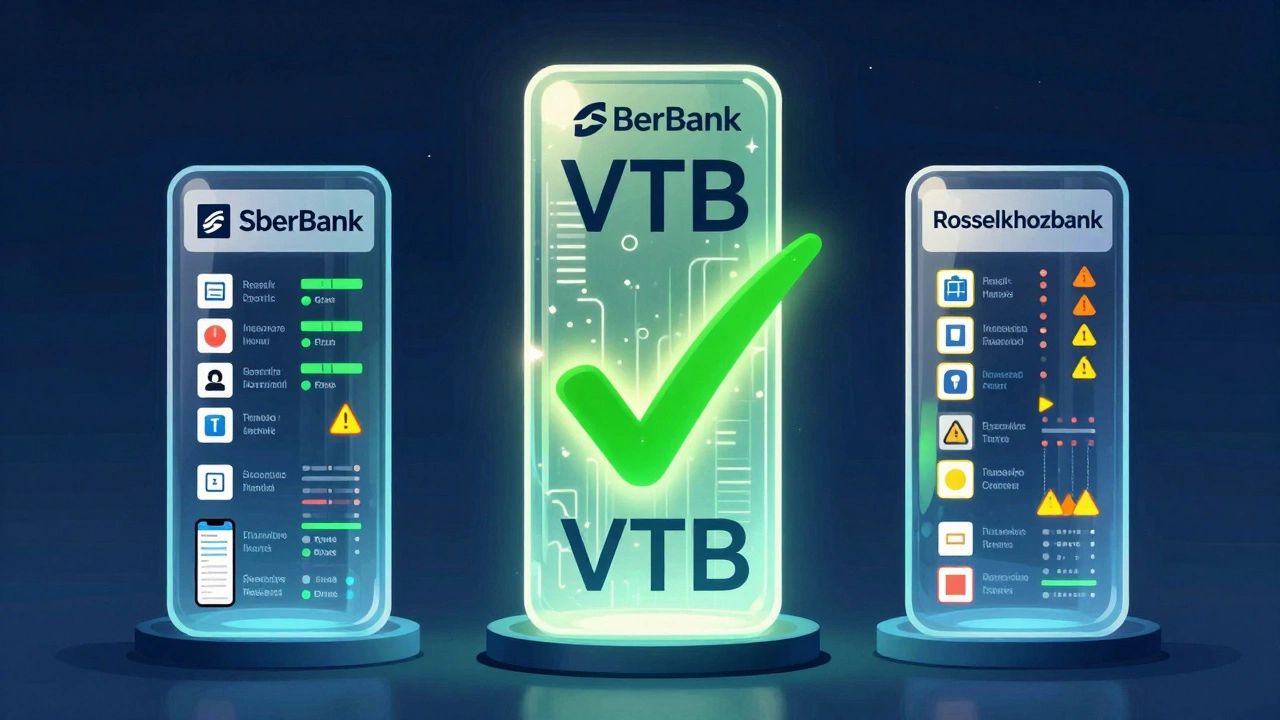 Три прозрачные колонны с данными клиентов, одна из которых полностью светится, символизируя одобрение кредита в банке.